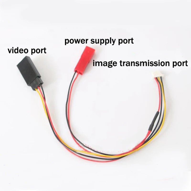 Кабель видеопередатчика 5 8g 15 см провод видеосигнала FPV карта запуска av кабель для