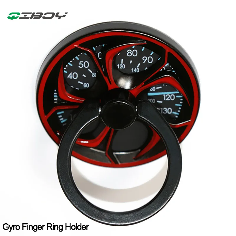

Gyro Finger Ring Holder Metal Hand Spinner Rotary Rotation Mobile Phone Stand Cell For iPhone Huawei Universal Phone Ring Holder