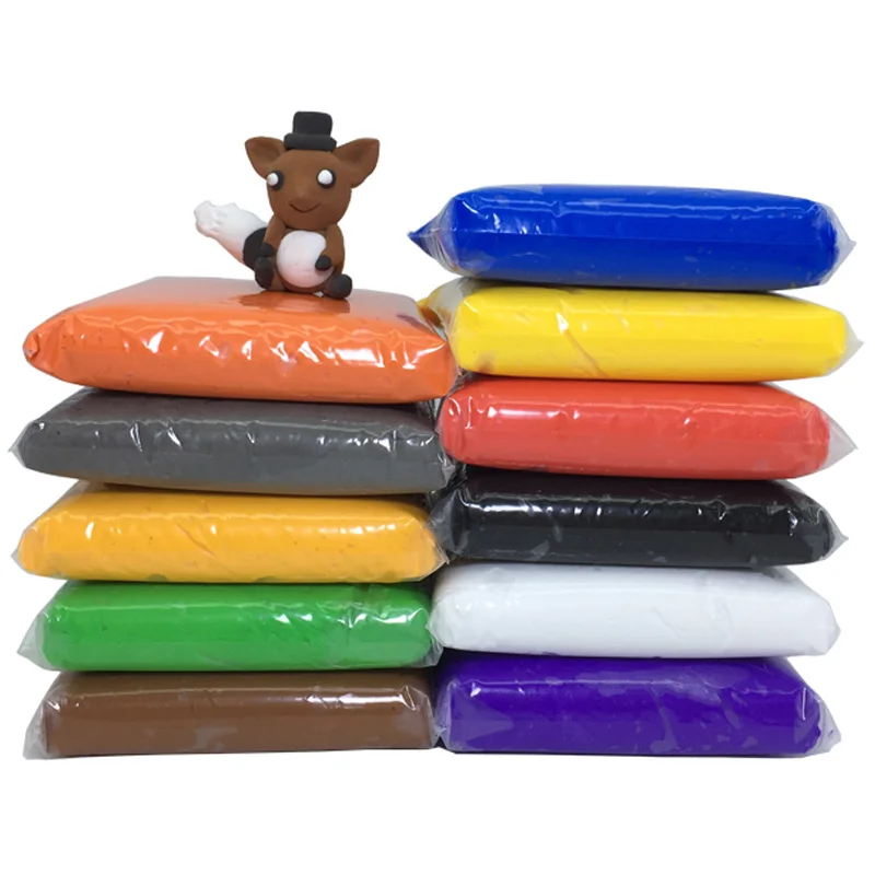 24pcs Air Clayo Polymer Plasticine Modelling Clay Light DIY Soft