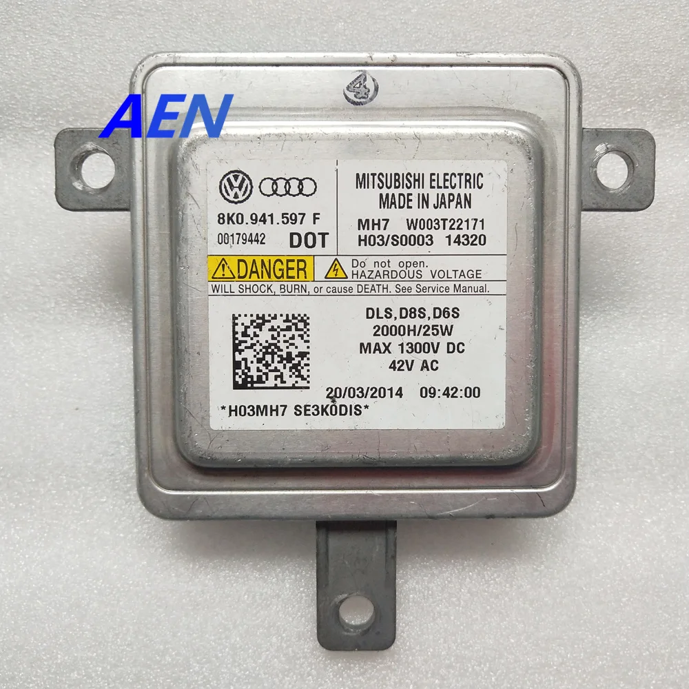 

Original for 14-16 Porsche cayman Xenon Ballast control Unit DLS D8S D6S 8K0941597F (Genuine and used)
