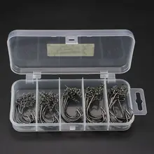 Комбинированная рукоятка набор крючков для 51 шт./компл. Пружинные контакты SMT/SMD заблокирован Рыбалка Кривошип крючки группы аксессуары