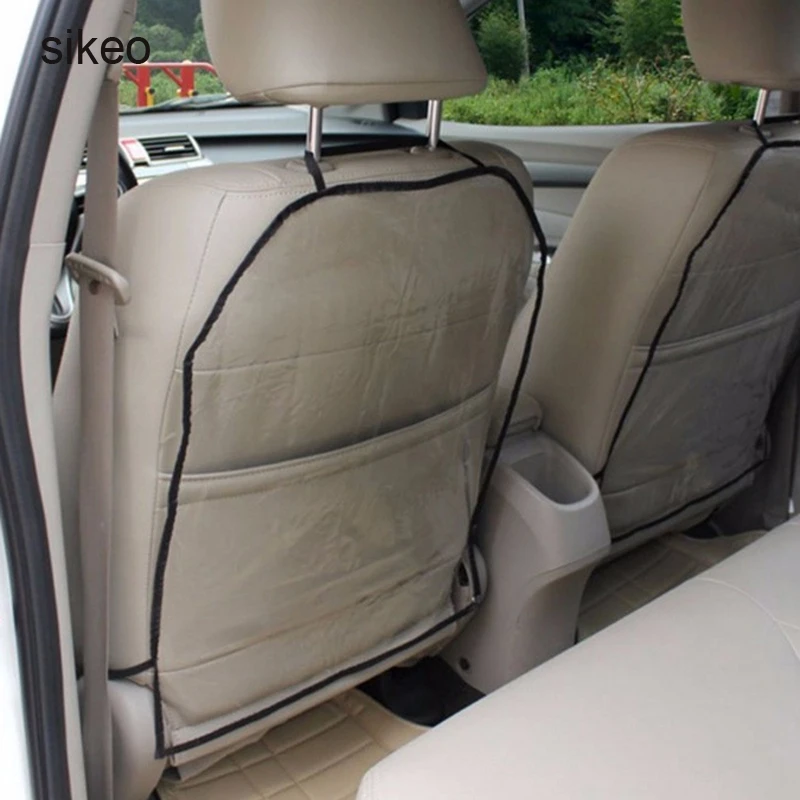 Sikeo New Car Back Seat Protector Waterproof Dust proof Car Seat Covers Transparent Children