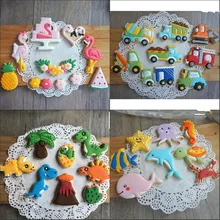 8Pcs/Set Car Shape Cookie Cutter Tools Cute Cartoon 3D Christmas Gingerbread House Mould DIY Pastry Embossing Cookie Biscuit Bak 8Pcs/Set Car Shape Cookie Cutter Tools Cute Cartoon 3D Christmas Gingerbread House Mould DIY Pastry Embossing Cookie Biscuit Bak