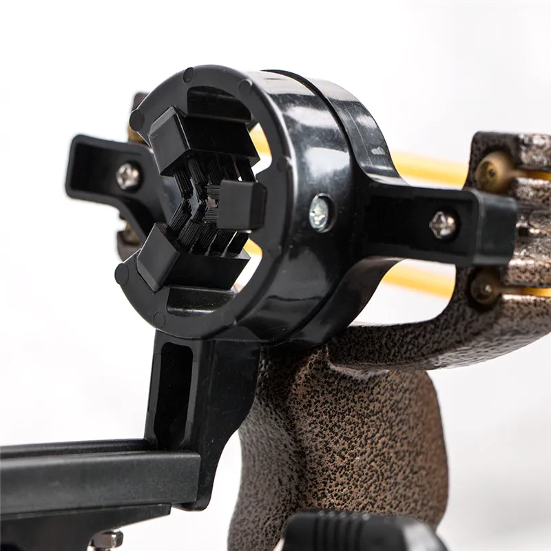 Tiro ao Alvo Estilingue com Dobrável Adulto Poderoso Pulso Catapulta Caçador Profissional Caça Pesca Sling Shot 9 Adulto poderoso tiro ao alvo estilingue com