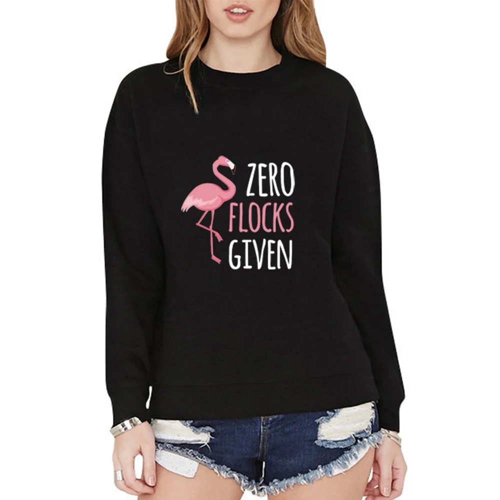 Trendy New Women Clothing Flamingo Printed Long Sleeve