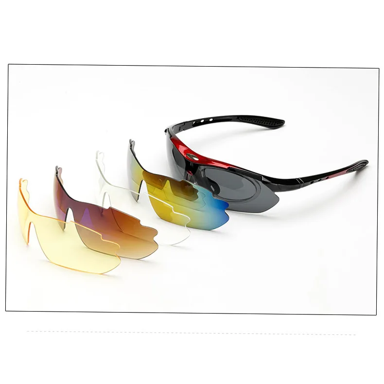 Защитные очки, лазерные защитные очки, 5 линз, поляризационные солнцезащитные очки, очки для глаз, защитные очки, уличные спортивные солнцезащитные очки