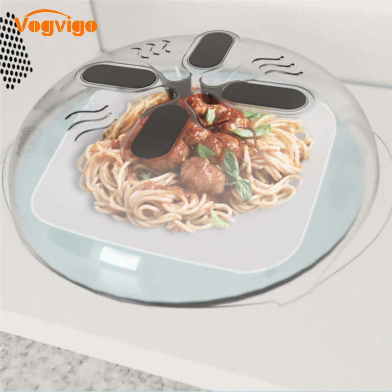 

VOGVIGO 2018 New HOVER COVER Security Magnet Anti-Splashing Microwave Cover Hover Cover Microwave Spill Cover Kitchen Tools