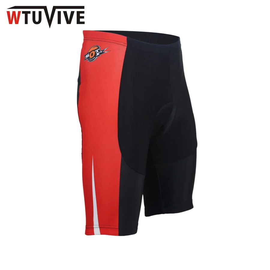 SURVIVE 2016 New Men's black and red cycling shorts cycling tights men