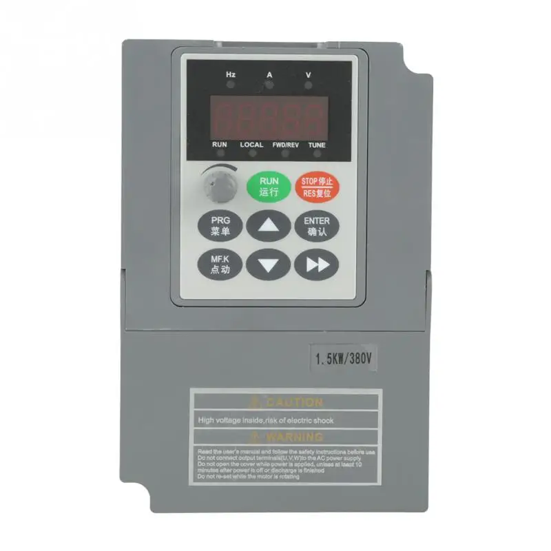 

1.5KW three-phase AC380V Universal Three- Phase Variable Frequency Drive Converter Frequency converter