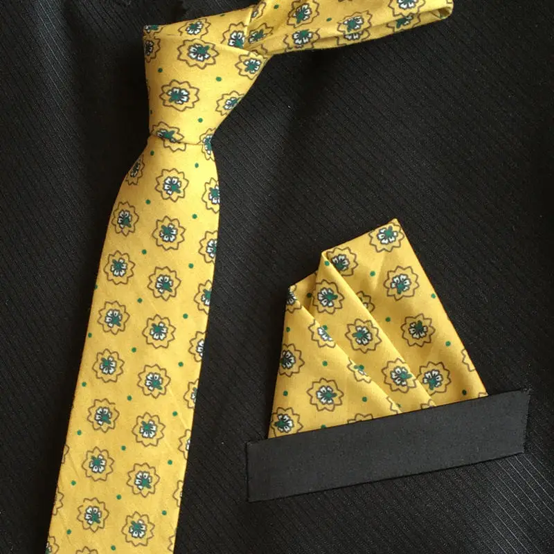 SHENNAIWEI хлопок галстук набор галстук высокое качество gravata подарки для мужчин - Цвет: 18