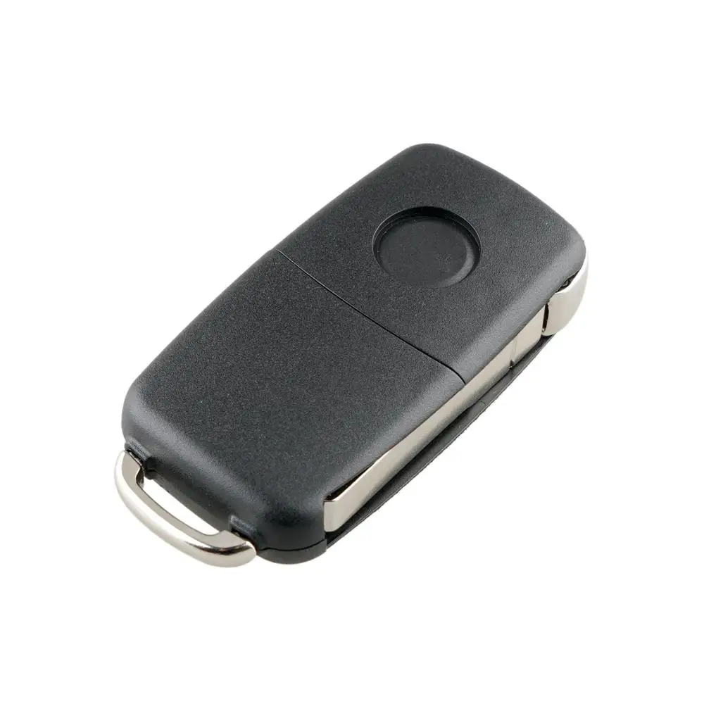 Складной ключ с 3 кнопками для VW Tiguan Golf Sagitar Polo MK6 Touareg Uncut Blade HU66 Fob чехол для 5K0837 202 AD