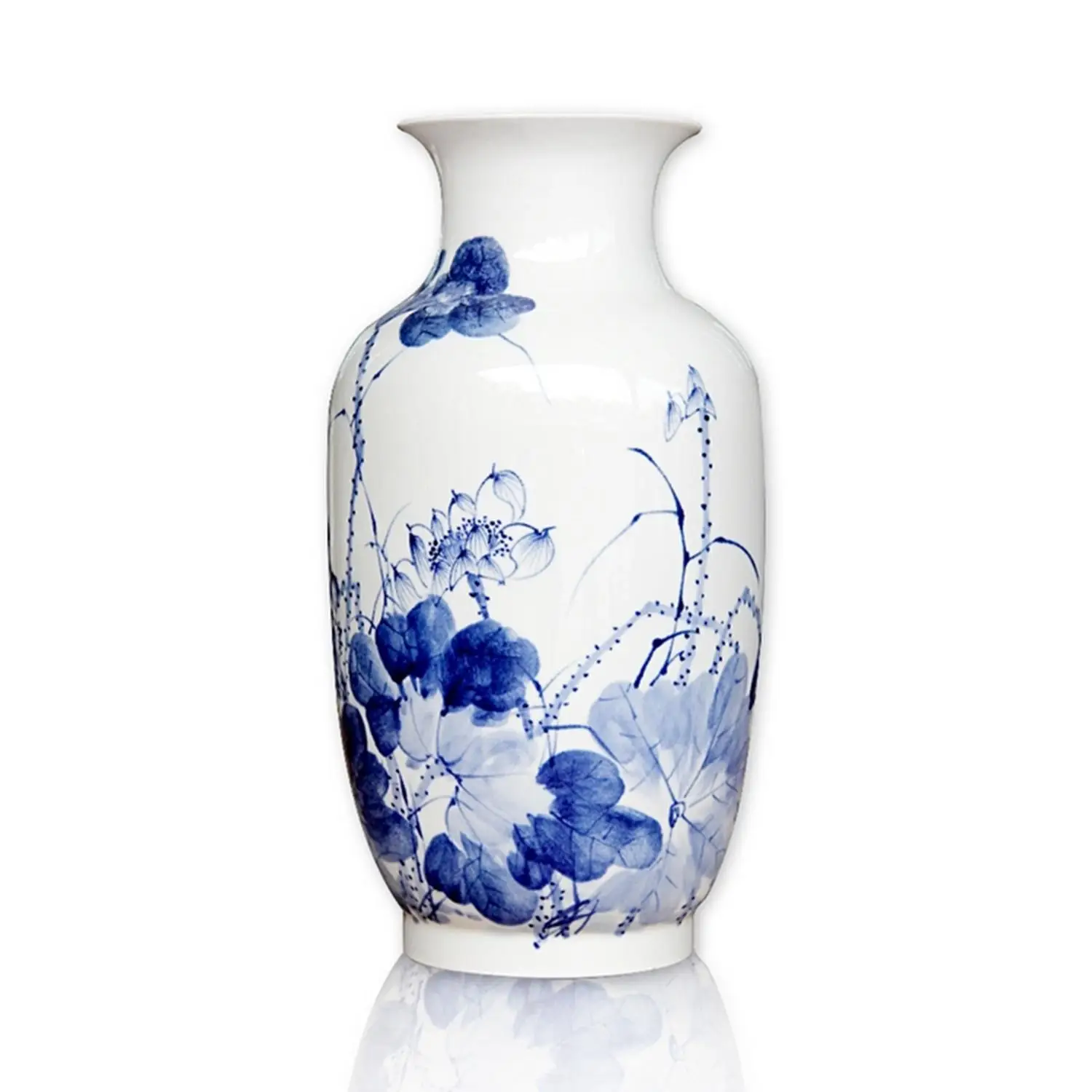 master 100 Hand painted Jingdezhen Blue and white porcelain ceramics