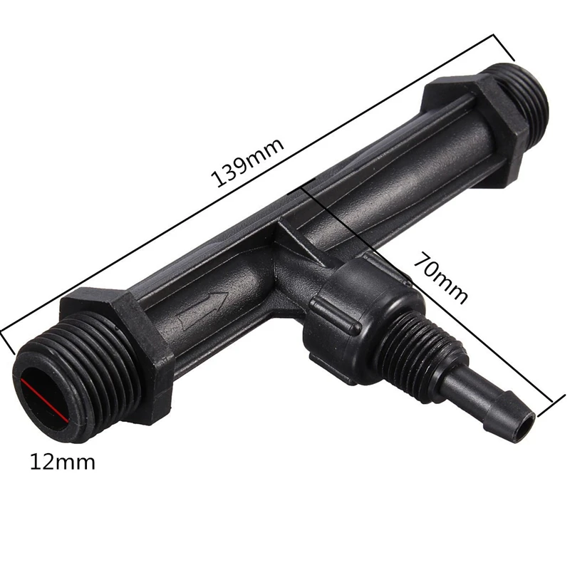 

1/2 Garden Irrigation Device Venturi Fertilizer Injector Switch Water Tube Kit