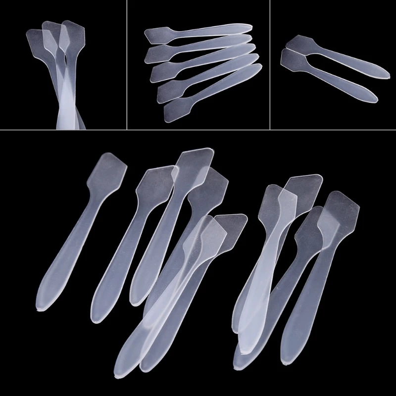 

10Pcs/set Plastic Facial Mask Mixing Spatulas Spoon Stick Cosmetic Makeup Tool