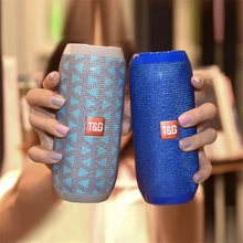 Портативные беспроводные Bluetooth колонки беспроводные колонки мощный звук стерео приемник HIFI портативные музыкальные Громкоговорители с tf