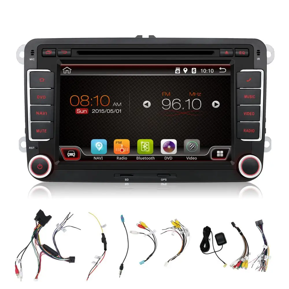 Flash Deal Bosion Android 9.0 7" 2 din Car DVD GPS radio stereo player for Volkswagen golf 6 passat b6 B7 Touran polo Tiguan seat leon 1
