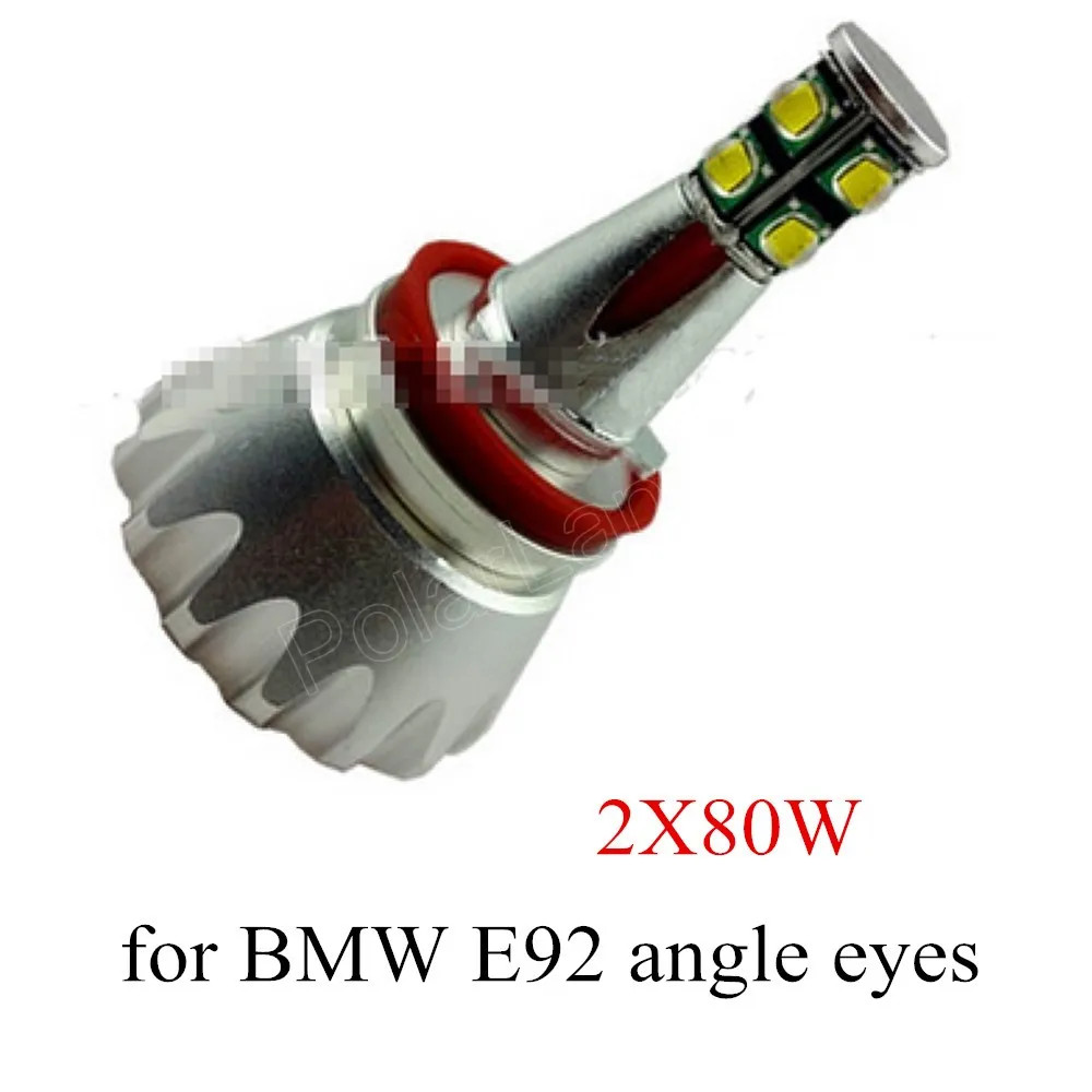 Buy high power LED angel eyes E92 H8 halo bulbs car