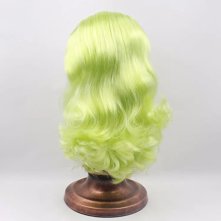 Neo Blythe Doll Hair Premium Wig Miaraka amin'ny Hodi-doha Dome 7