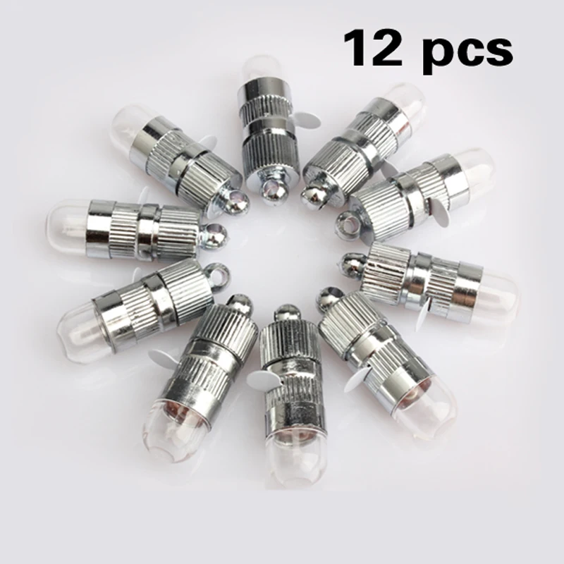 

12pcs Paper Lanterns Balloons Light White LED Party Lights Mini Flash Lamps for Lantern Christmas Wedding Party Decoration