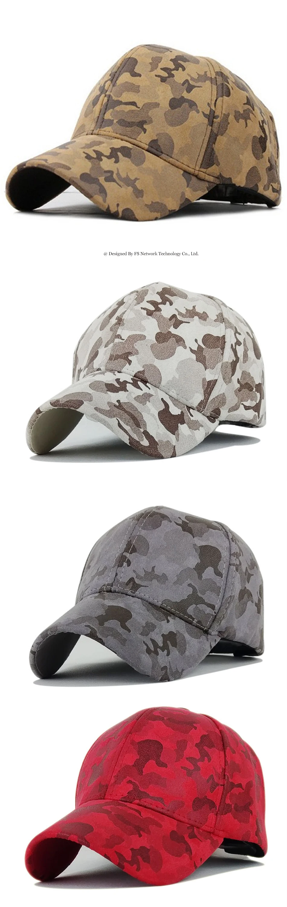 FS коричневый армейский зеленый PU Открытый тактические кепки-бейсболки Камуфляж для лица кепки для женщин мужчин папа шапки Snapback Gorra Camuflaje
