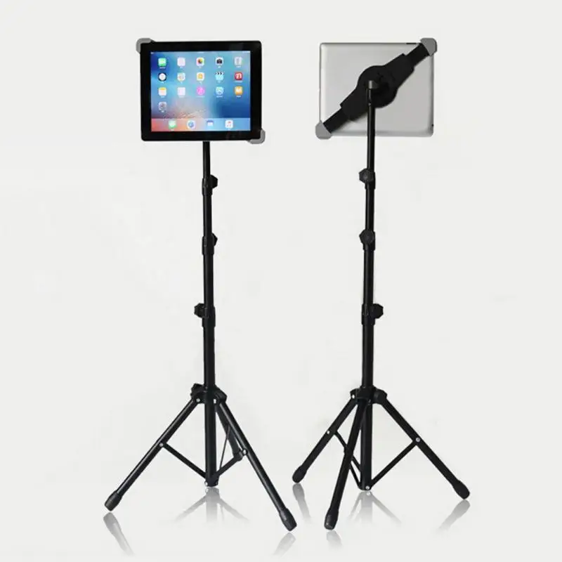 

Universal Adjustable Tablet Tripod Floor Stand Tablet Holder Mount Tablet Support Bracket for 7-12 inch Tablets Pad For Ipad