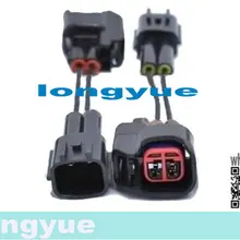 Longyue 2 шт. ev6 Turbo топливного бака разъем инжекторов адаптеры для Nissan 180sx 240sx s13 SR20 SR20DET 750cc plug and play station 4"