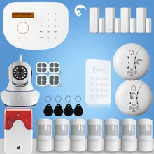 S2G Chuangkesafe Inalámbrica GSM Intruder Sistema de Alarma Antirrobo Con 1 UNIDS IP Cámara de Infrarrojos de Alarma de Seguridad Para El Hogar Seguro