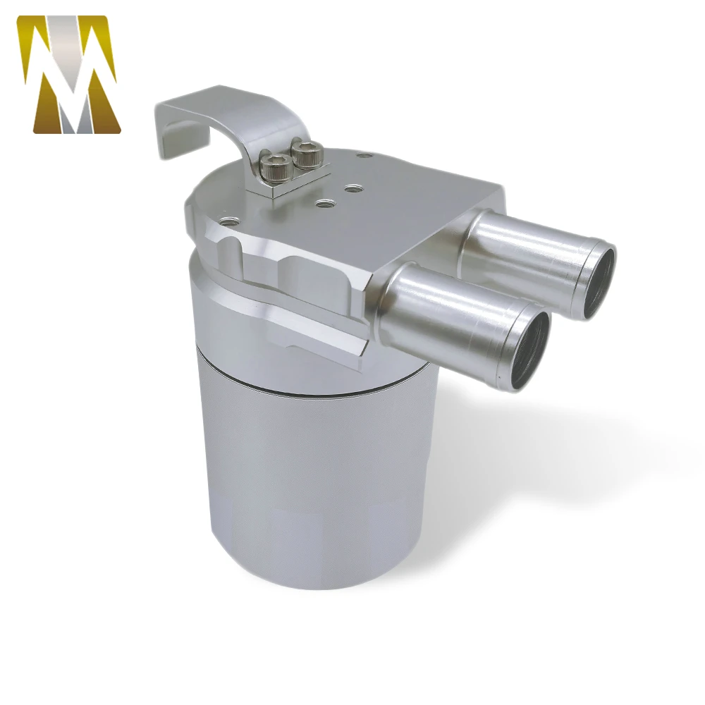 

Universal Racing Aluminum Alloy Reservior Oil Catch Can Tank for N54 335 E91 E90 Sedan 335i 2006-2011/ E60 Sedan 535i 2008-2010