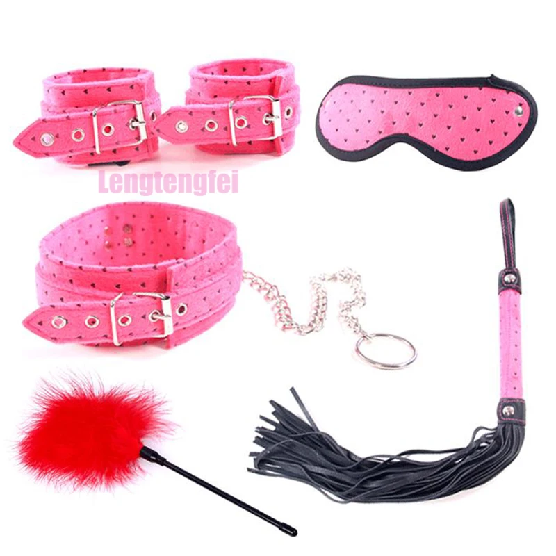 Bondage Set Sexy Toys Alternative Toys Handcuffs Feet Love