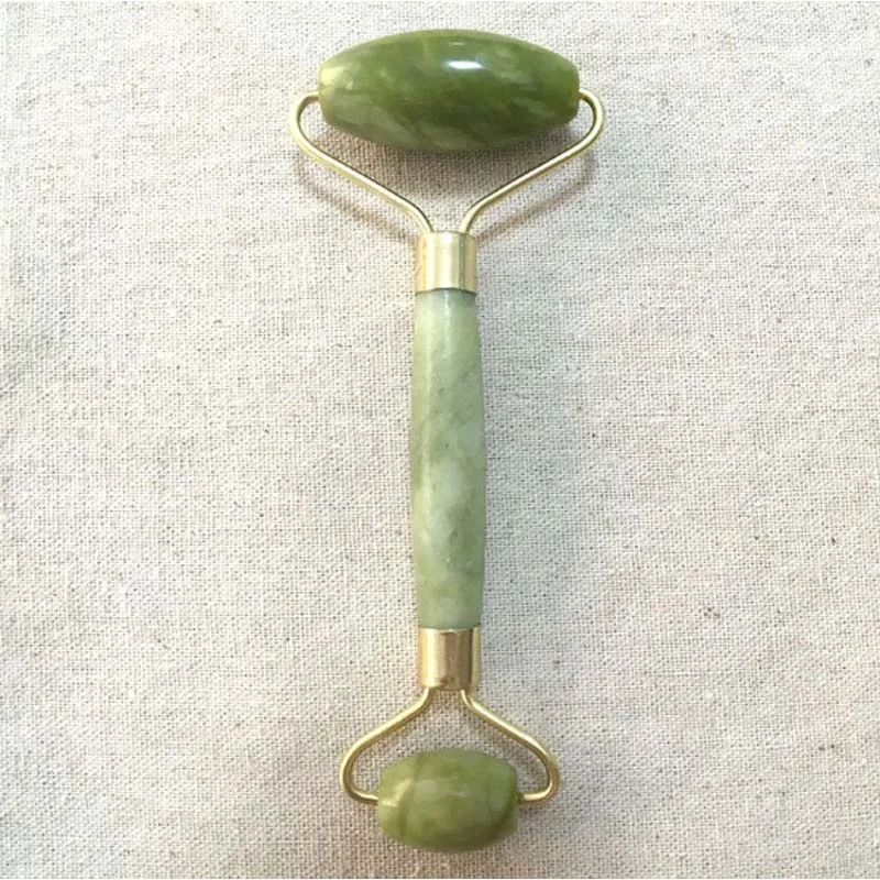 Natural Jade Face Anti-aging Massage Facial Roller Massager Tool for Slimming Healing Rejuvenation & Beauty facial massage jade roller for womens s gift face neck skin anti wrinkle lifting anti aging massager beauty health tool