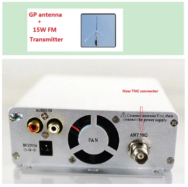 15 W/1,5 W FM вещательный передатчик ST-15B стерео PLL ЧМ-вещание станция с 87MHz-108MHz-100khz+ антенна GP