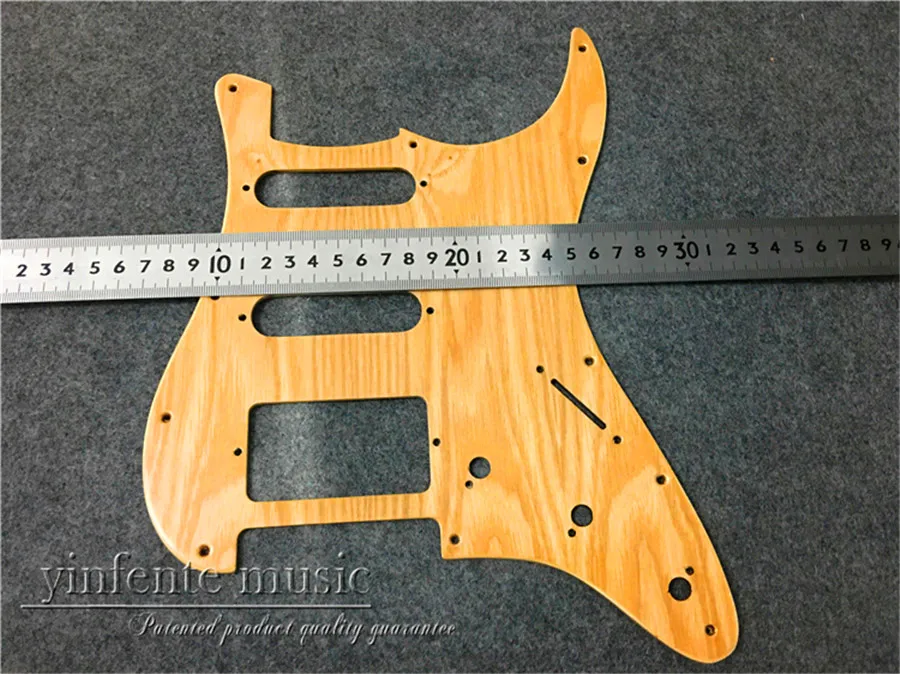 

New S T Electric Guitar pickguard SSH Maple wood parts Hand made#1836 CAN choose color