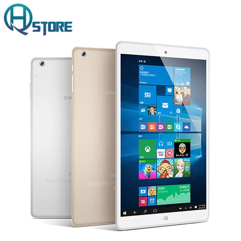 Teclast X80 Power 8" Tablet PC Ultra-thin Slim Intel Cherry Trail Z8300 Quad Core 1920x1200 IPS Windows 10+Android 5.1 HDMI