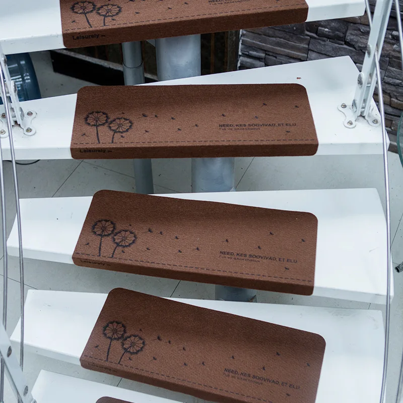 SunnyRain, 13 шт., установка, коврик для лестницы, самоклеящийся коврик для лестницы, нескользящий коврик для лестницы 55x22 см