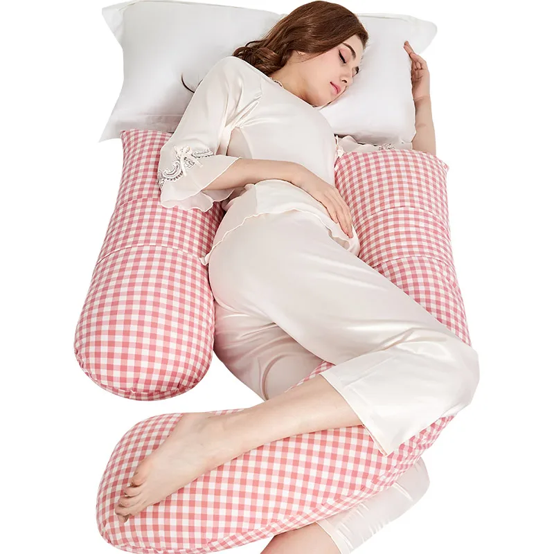 Новая Подушка для беременных талии для боковые шпалы для беременных и кормящих женщин подушки для мам дышащие постельные принадлежности подушки для тела