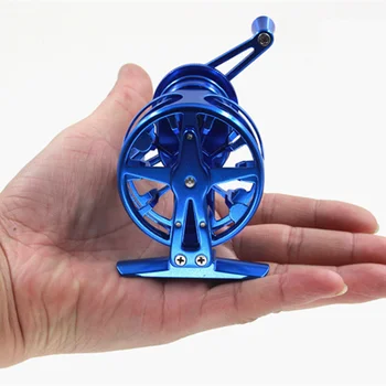 

Left/Right Ice Fly Fishing Reel Hand 5+1RB Ice Fishing Reel Front Wheel Unloading Force Raft Fly Fishing Wheel 1:3 Speed Ratio