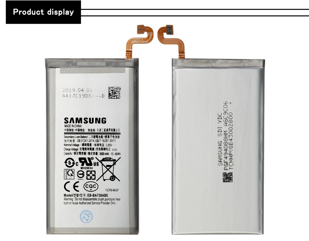 Samsung телефон батарея EB-BA730ABE 3500 мАч для samsung Galaxy A8 PLUS A730 A730F Замена батареи+ Бесплатные инструменты
