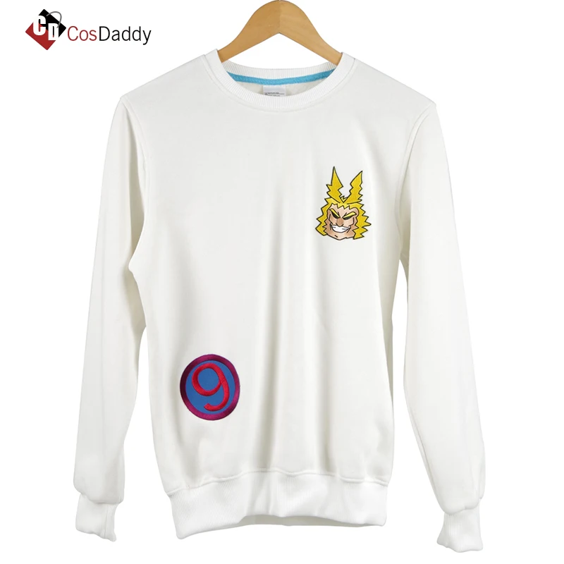 

My hero academia Cosplay Costume Number 9 White Clothes Sweater Boku no Hero Academia Cosplay CosDaddy