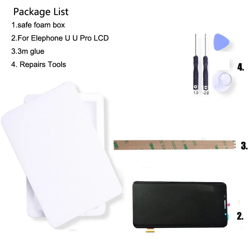 5.99 inch For 100% Original Elephone U U Pro