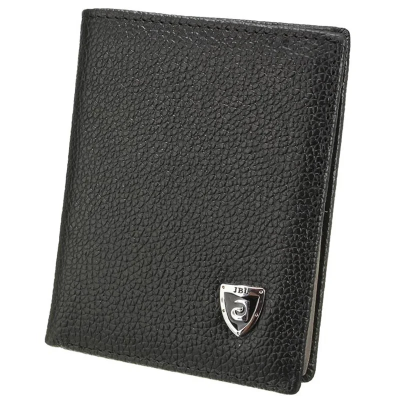 

Hot Fashion Men PU Leather Wallets Short Design Stylish Business Card Holder Small Wallet Male Purse