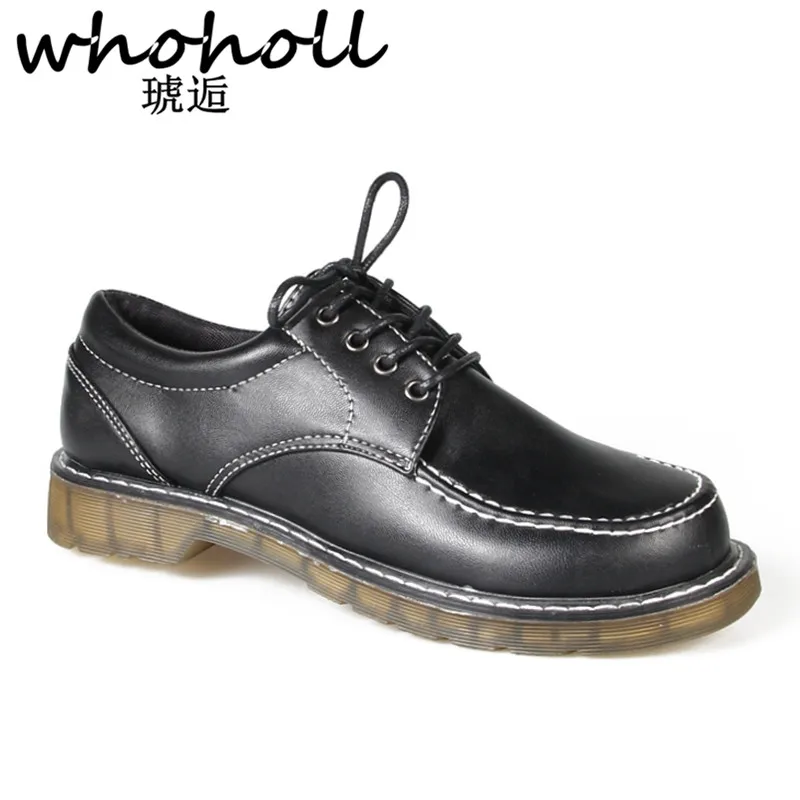 

Oxford Shoes For Women Shoes Woman Cow Leather Martin Ankle Female Casual Shoes Flats 2018 Spring Autumn Lace-Up Zapatos Mujer