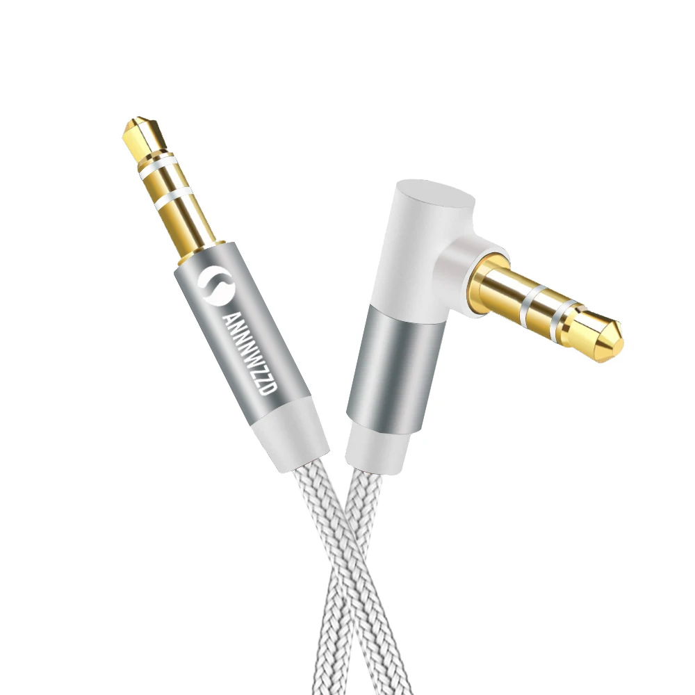 Audio Cable 3.5mm Aux Cables Gold Plated 3.5mm jack audio cable for Car Headphone MP3/4 Phone Speaker Auxiliary Cable