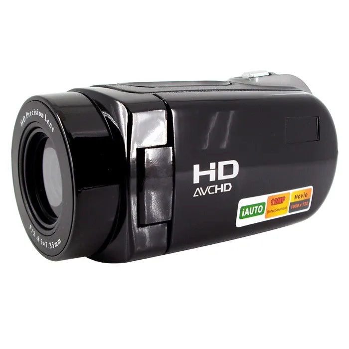 Winait 12mp 720p hd Цифровая видеокамера HD-E5 8x цифровой зум 2," ЖК-дисплей компактная фотокамера видеокамера