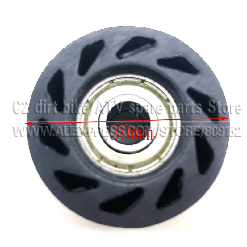 For Kayo T2 T4 T4L Chain Roller Slider Tensioner Wheel Guide 8mm 10mm Pit Dirt Mini Bike Moto Atv M8 M10