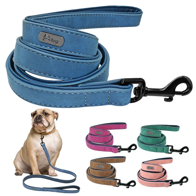 Cane Al Guinzaglio di Cuoio per Grande Pet Vera Pelle Resistente Guinzagli Cingh Cane Al Guinzaglio di Cuoio per Grande Pet Vera Pelle Resistente Guinzagli Cingh