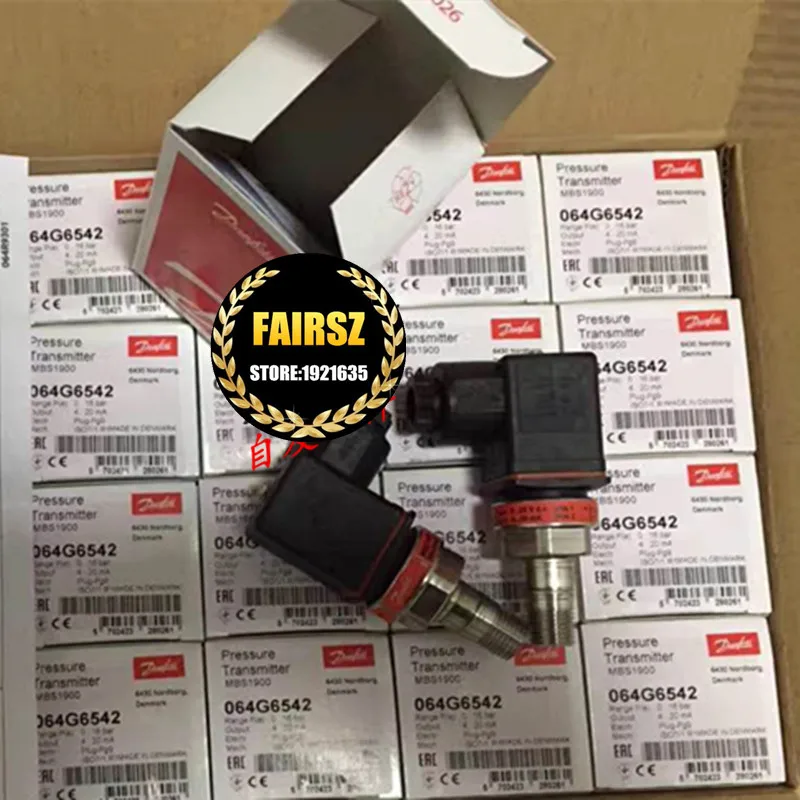 Оригинальный датчик давления DANFOSS MBS 1900 064G6542 0-16Bar MBS1900 | Безопасность и защита