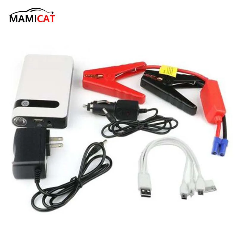 

With PU Bag 12V 20000mAh Multi-Function Jump Starter Auto Battery Booster Laptop Digitals Battery Charger White Color