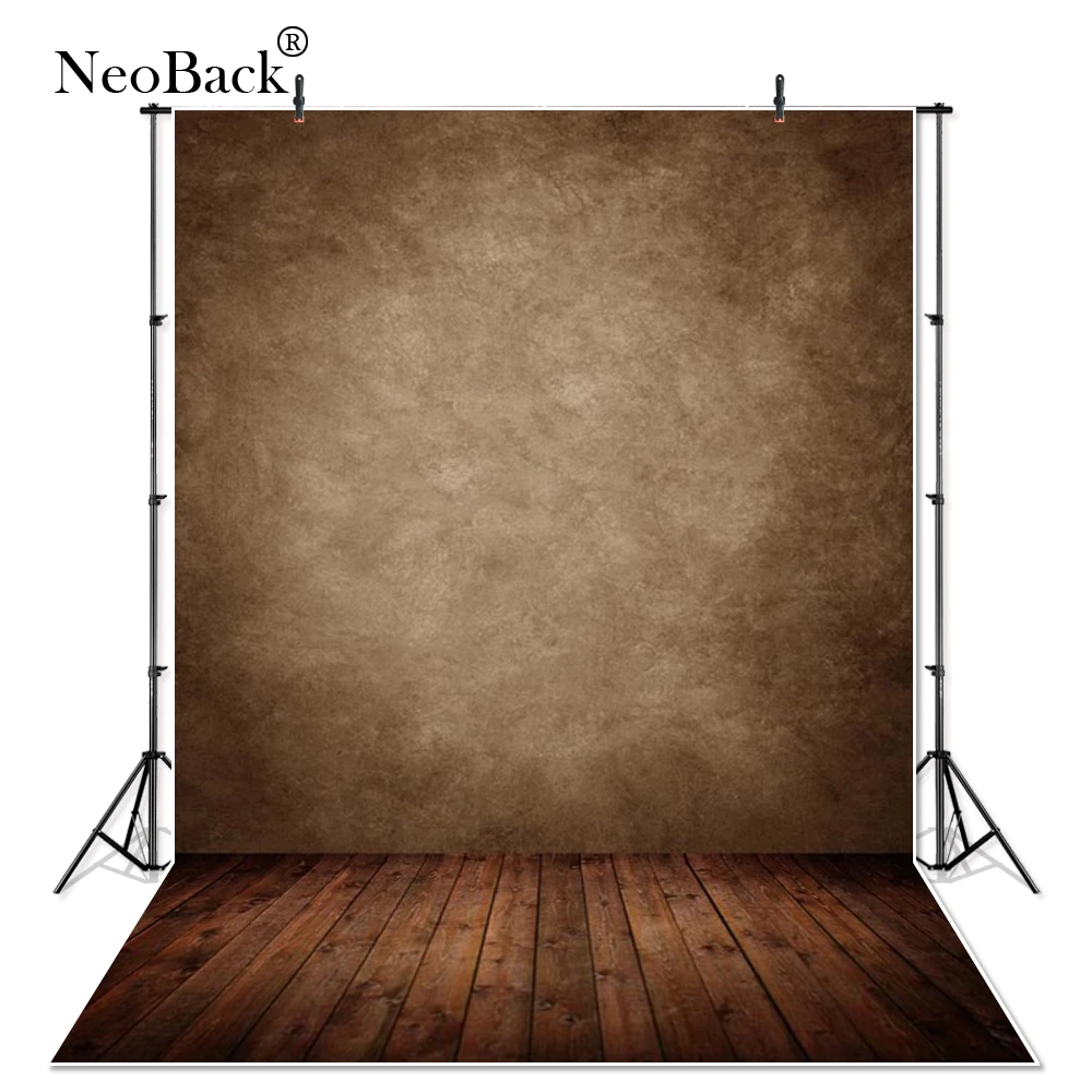 NeoBack Wood Board Abstract Wall paper Children Baby Photography