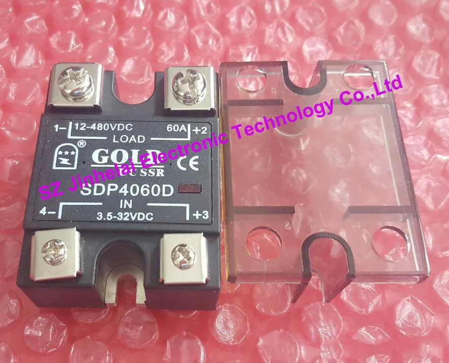 Новое и оригинальное твердотельное реле SDP4060D золото -32 в пост. Тока 12-480 60 А |