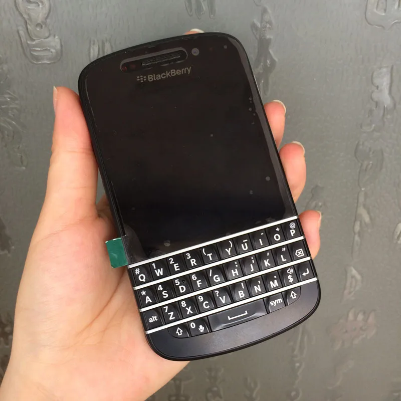 Мобильный телефон BlackBerry Q10 разблокирован 8MP 3g wifi Bluetooth отремонтированный смартфон английская клавиатура